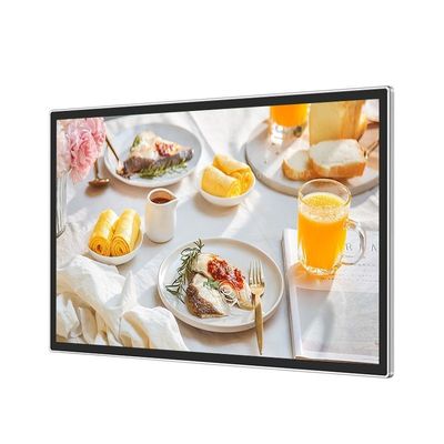 ODM Wall Mounted Touch Screen Monitor LCD Advertising Display VGA FCC