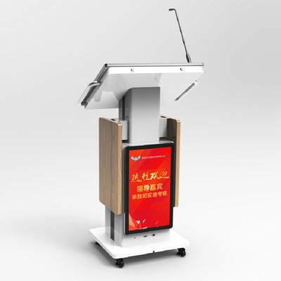 Teaching Smart Classroom Podium Digital Interactive Touch Screen Podium