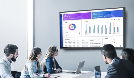 4K Interactive Capacitive Touch Monitor Whiteboard Flat Panel Touchscreen