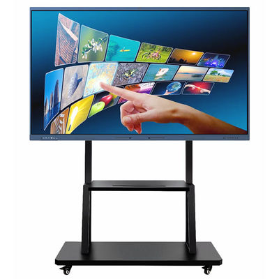 LED Interactive Panels 65" 75" IR Touch Screen Display Smart Whiteboard