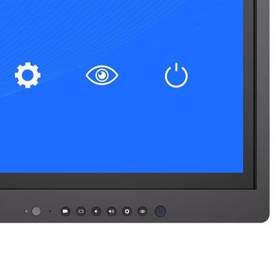 Classroom LED Interactive Whiteboard Camera 65 Inch Smart Board Array Mic