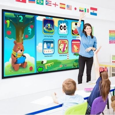4K Smart Board Interactive Flat Panel HDMI Digital Whiteboard Touch Screen Board