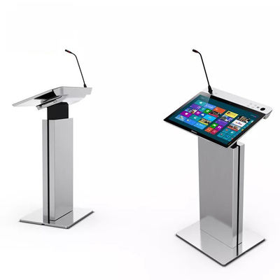 Lectern Podium Touch Screen Monitor Interactive Auto Lift Digital