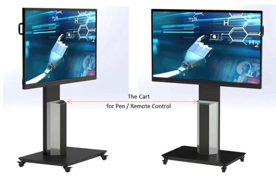 OEM Lift Standing Bracket TV Cart 2.5inch Monitor Stand Mount SPCC