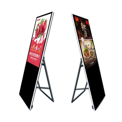 55 Inch Indoor Digital Signage Display PCAP Kiosk Media Player Display
