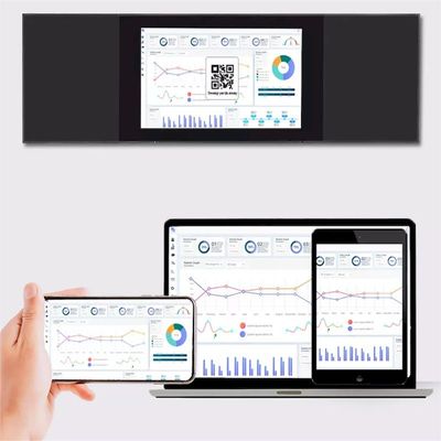 75inch LCD Education Interactive Whiteboard Capacitive Blackboard For Class